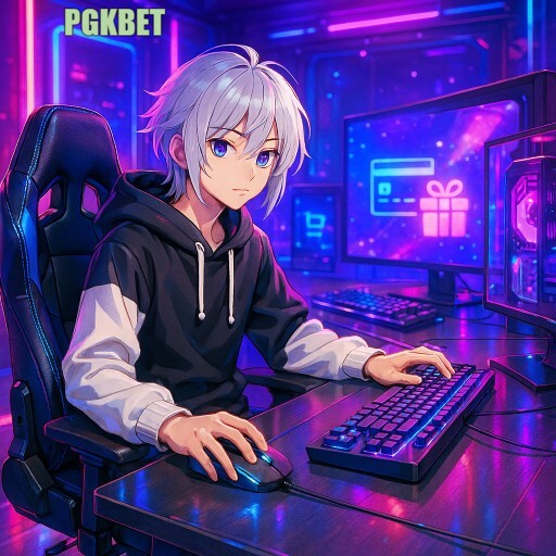 Imagem promocional da PGKBET com destaque para benefícios e bônus