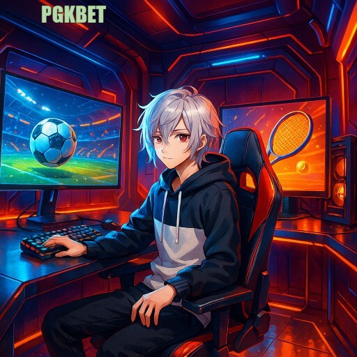 Imagem promocional da PGKBET mostrando a plataforma e suas vantagens